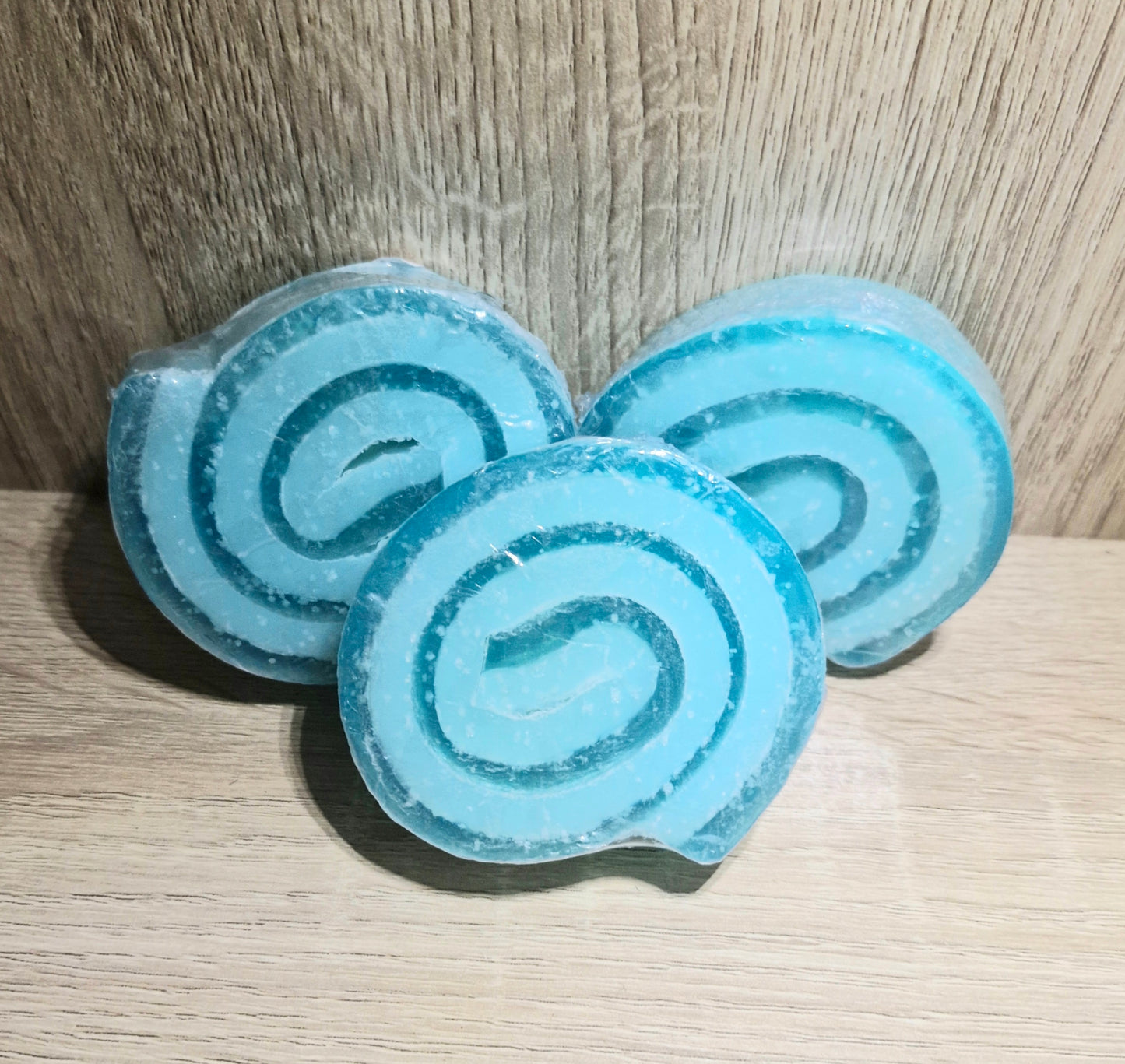 Tranche de savon ronde Océan