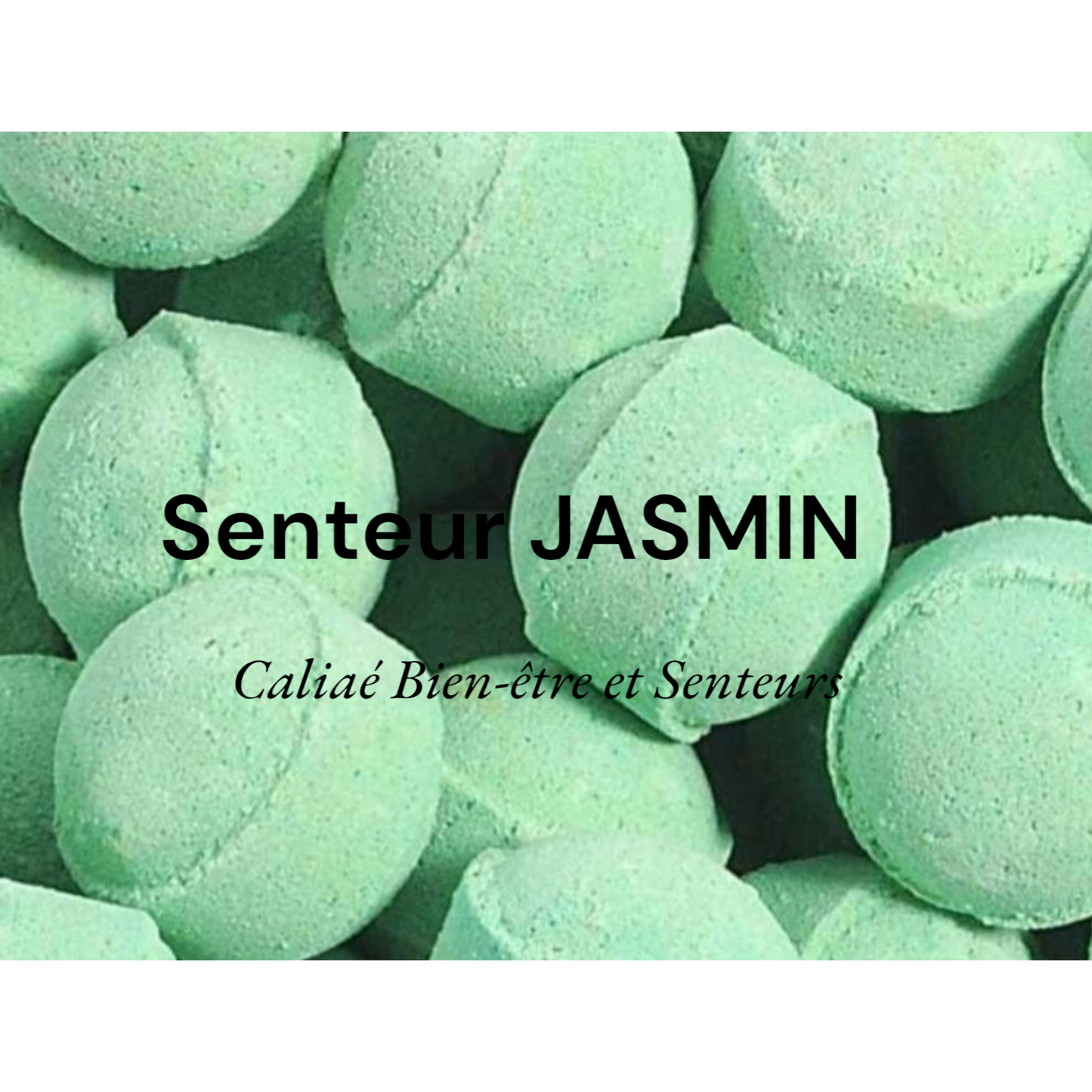 LOT DE 2 MINI BILLES EFFERVESCENTES JASMIN