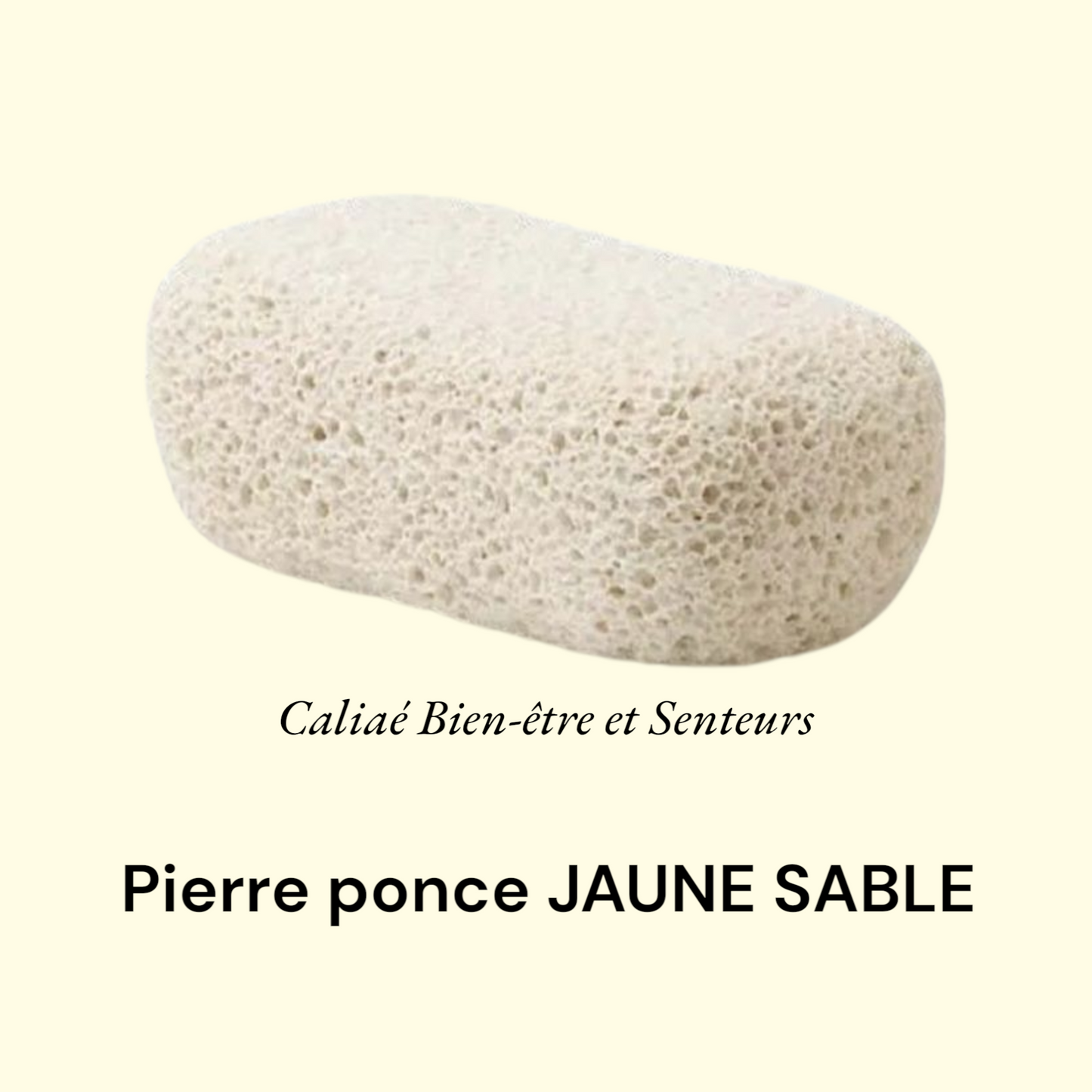 Pierre ponce VULCAN jaune sable