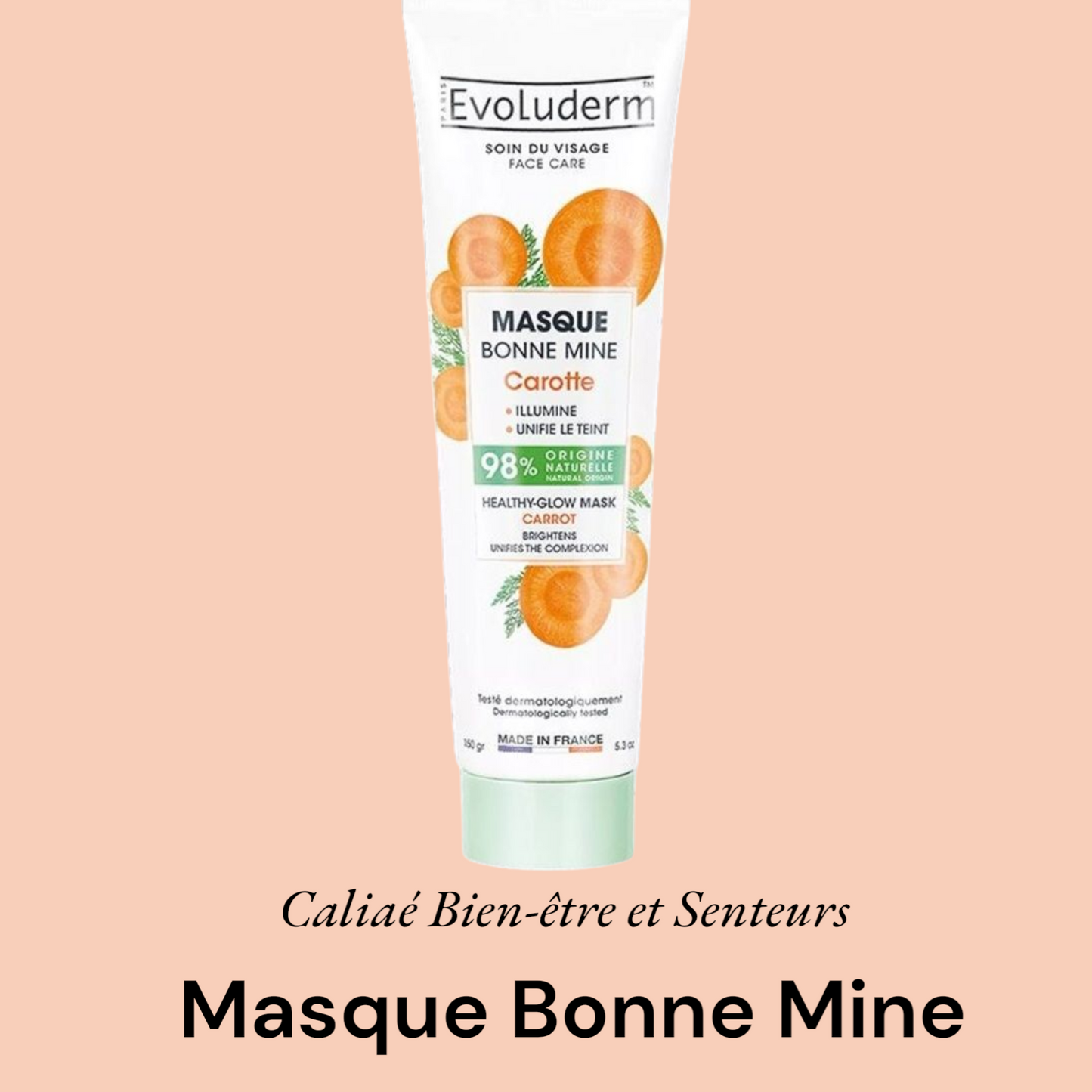 Masque Bonne Mine Carotte