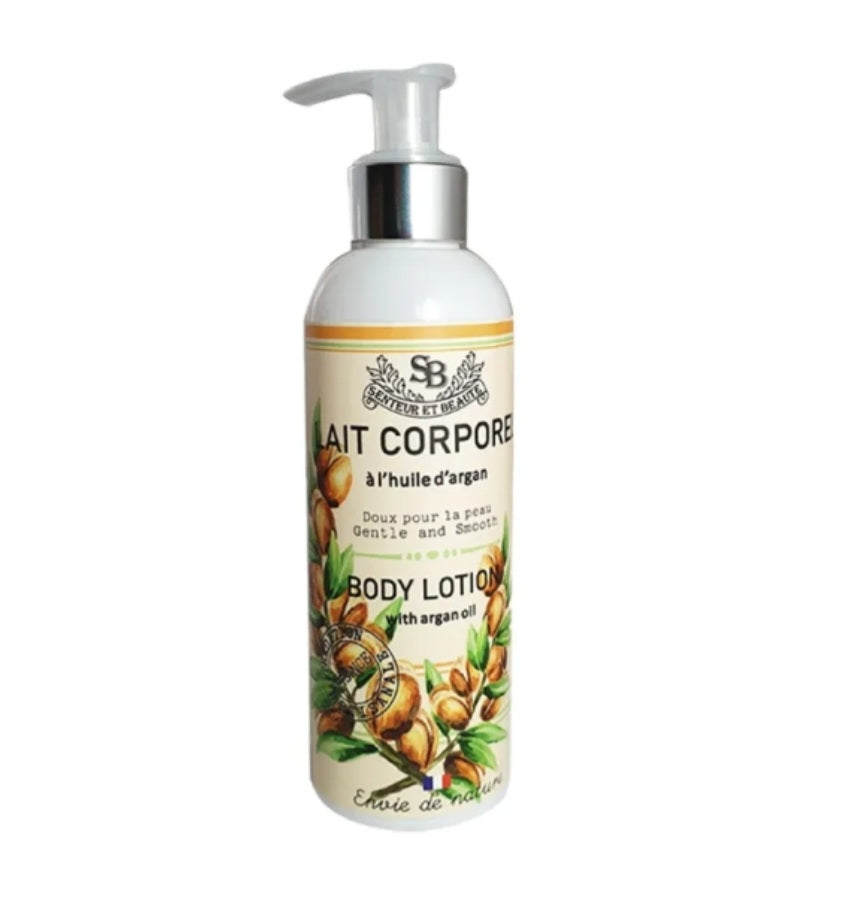 Lait corps à l'huile d'argan
