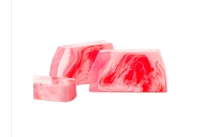 Tranche de savon glycérine - AMOUR