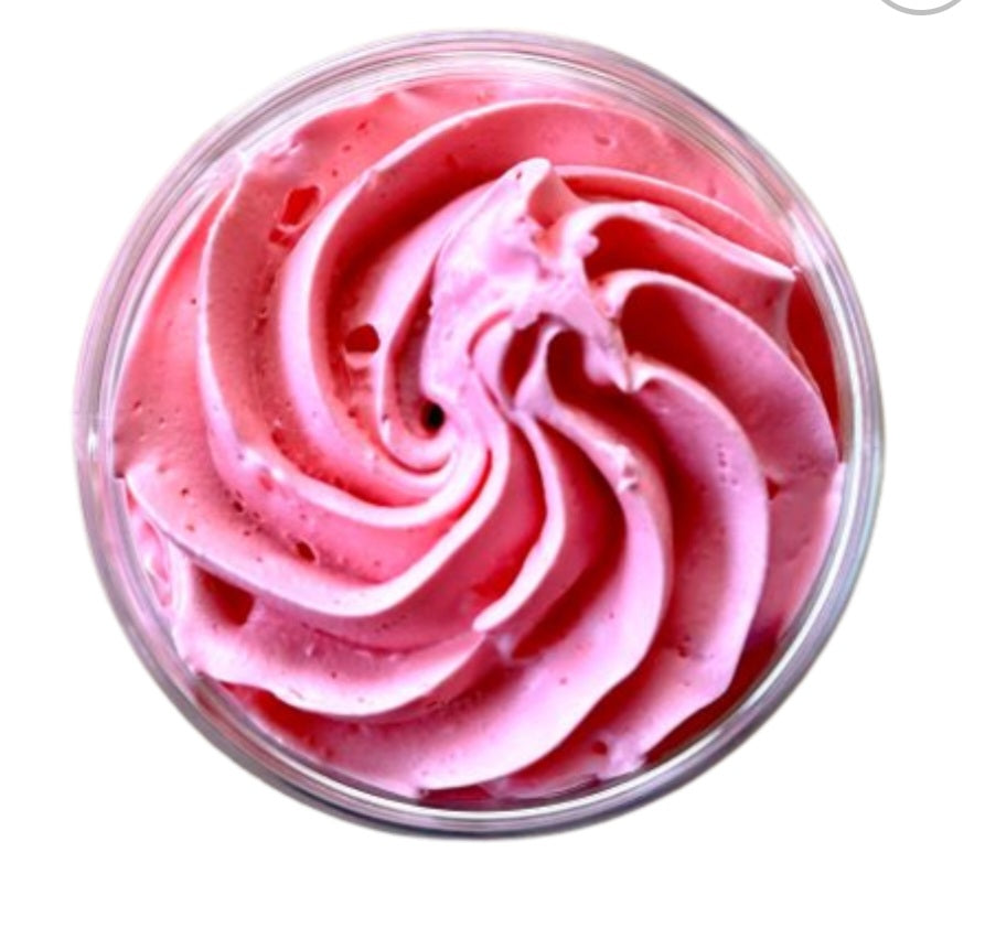 Chantilly de douche et bain Fraise des bois