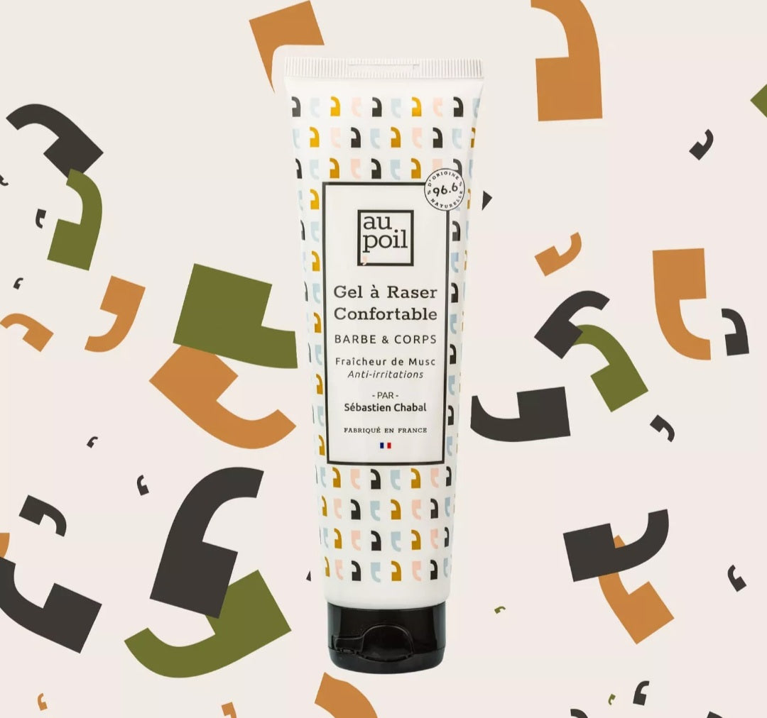 Le Gel à Raser 150ml - Anti-Irritations Barbe et Corps