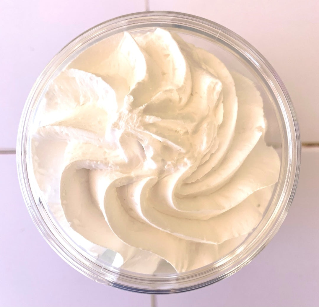 Chantilly de douche et bain MUSC BLANC