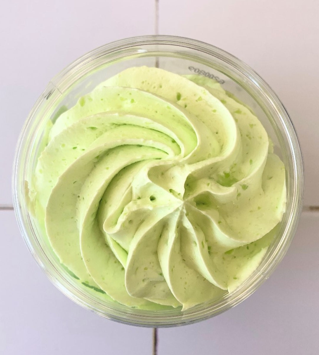 Chantilly de douche et bain Pistache