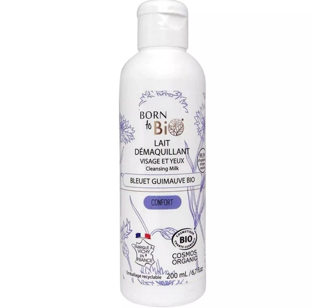 Lait démaquillant Bleuet Guimauve - Certifié Bio