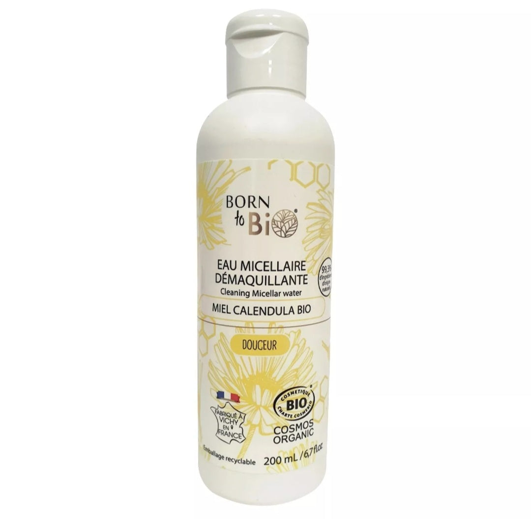 Eau micellaire Peaux sensibles Miel Calendula