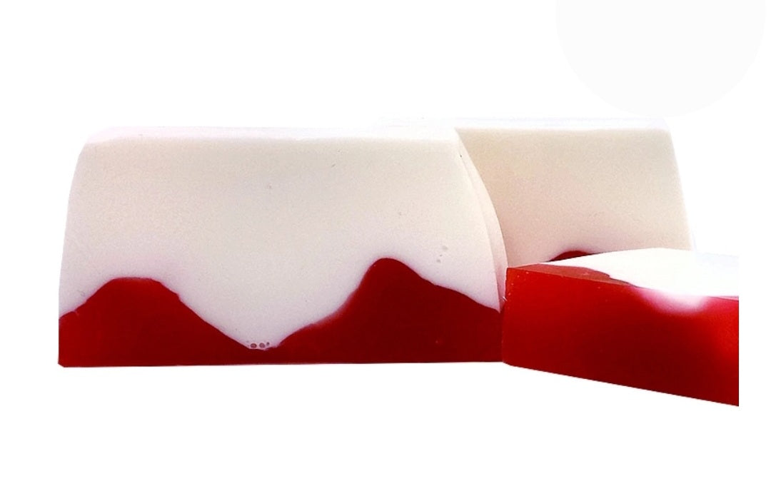 Tranche de savon glycérine CRAMBERRY