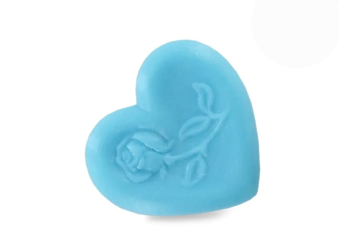Savons Coeur bleu