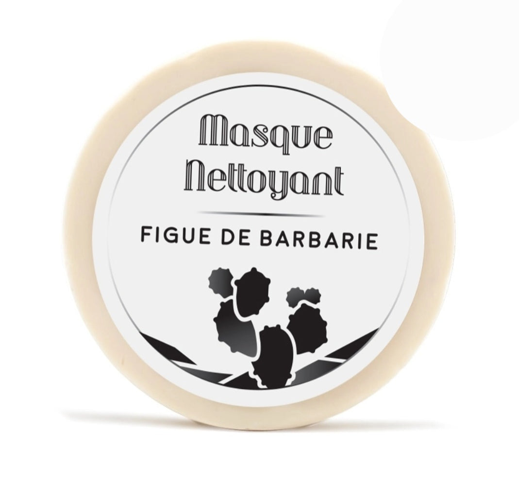 savons masques à l'huile de graines de figue de Barbarie