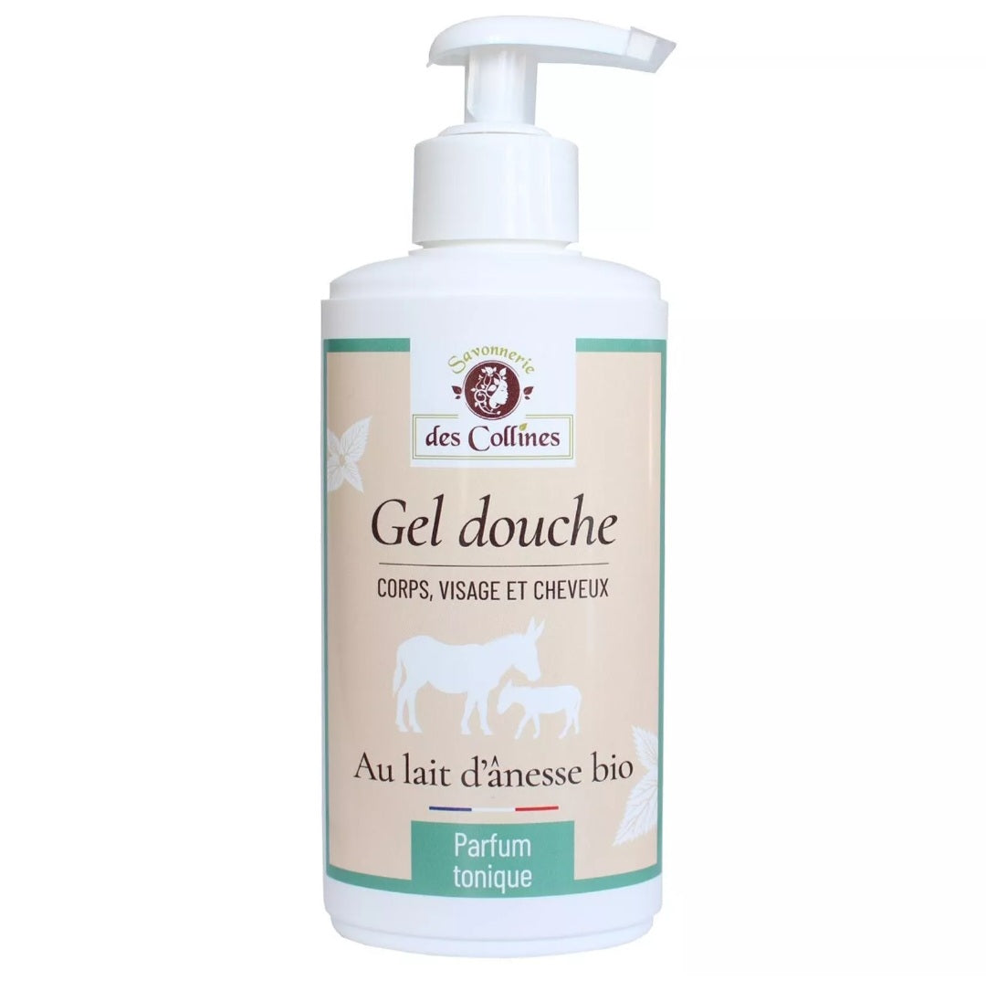 Gel douche lait d'ânesse parfum tonique