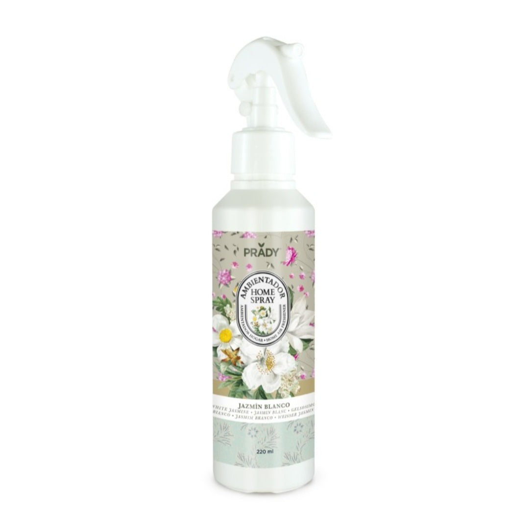 SPRAY D'AMBIANCE MAISON TISSU ET VOITURE JASMIN BLANC