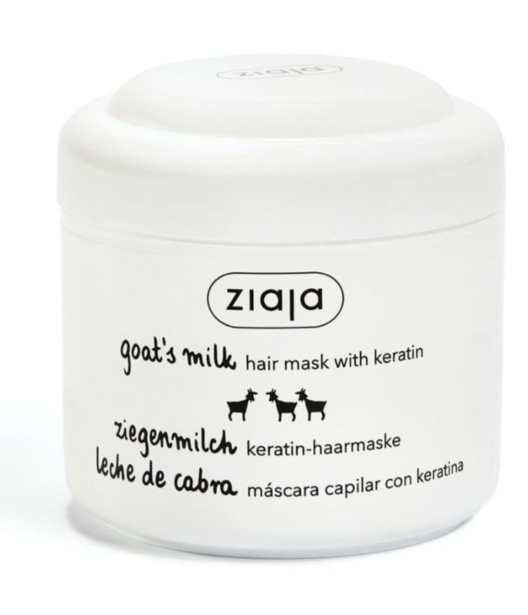 Masque Revitalisant Cheveux à la Kératine et au Lait de Chèvre