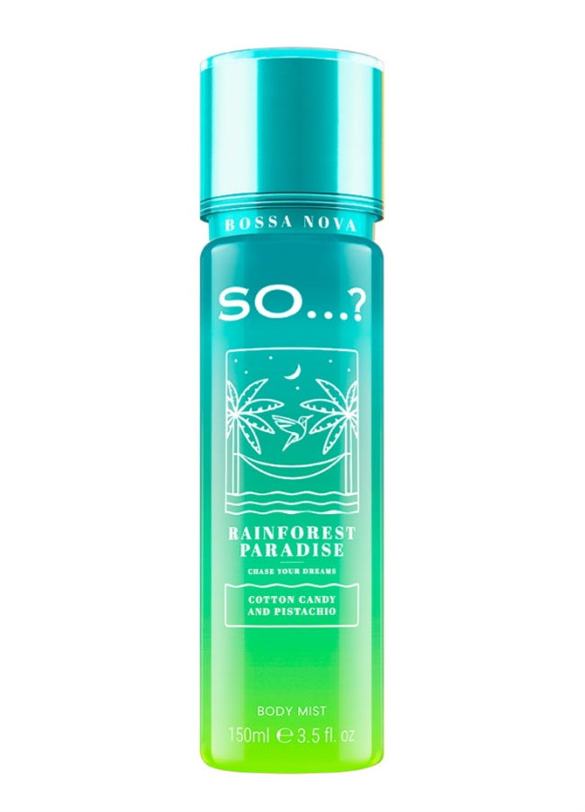 Brume Bossa Nova Rainforest Paradise - Pistache, Coco, Barbe à Papa - 150ml