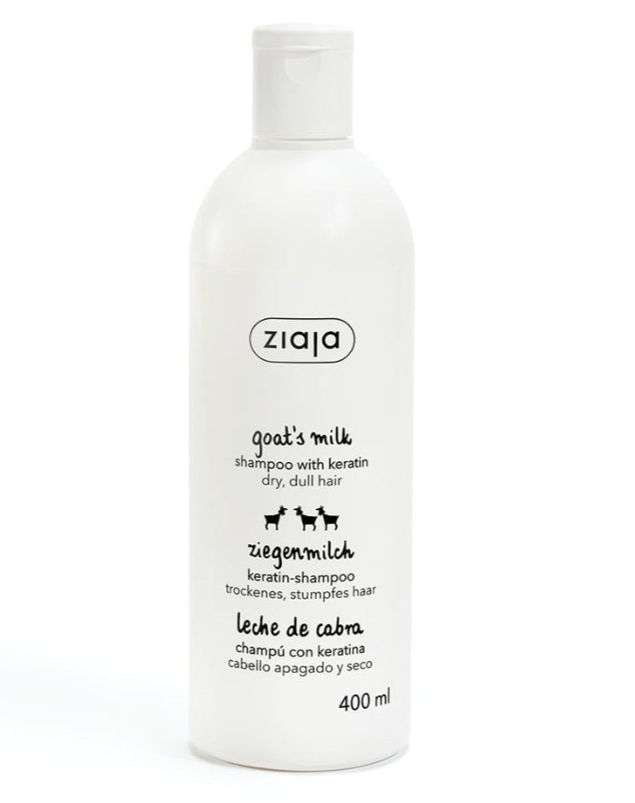 Shampoing Fortifiant à la Kératine et au Lait de Chèvre