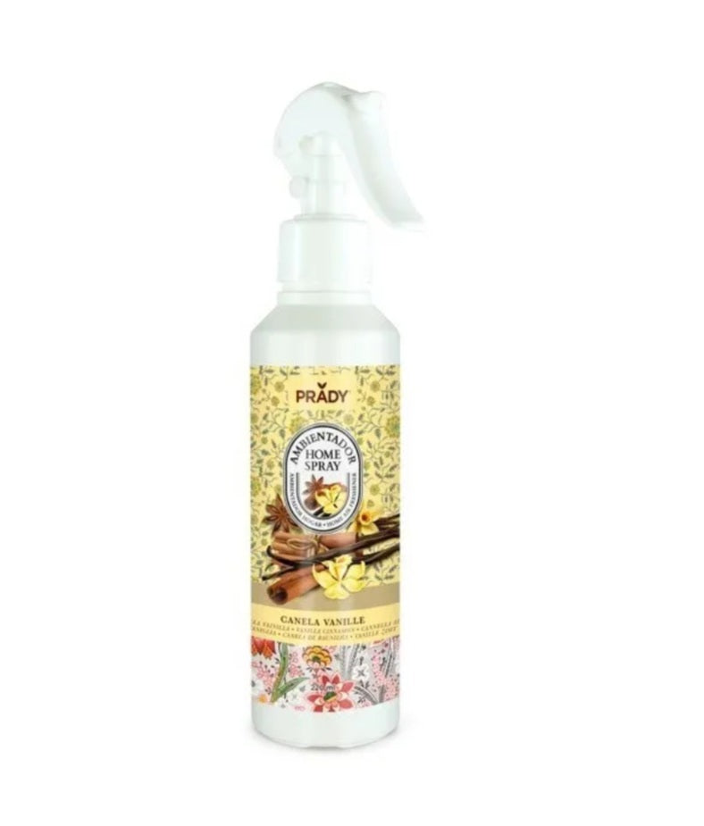 SPRAY D'AMBIANCE MAISON, TISSU ET VOITURE CANNELLE VANILLE 220ML