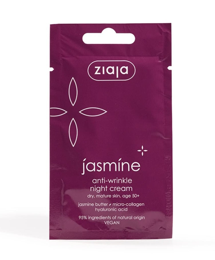 crème de nuit anti-rides au jasmin