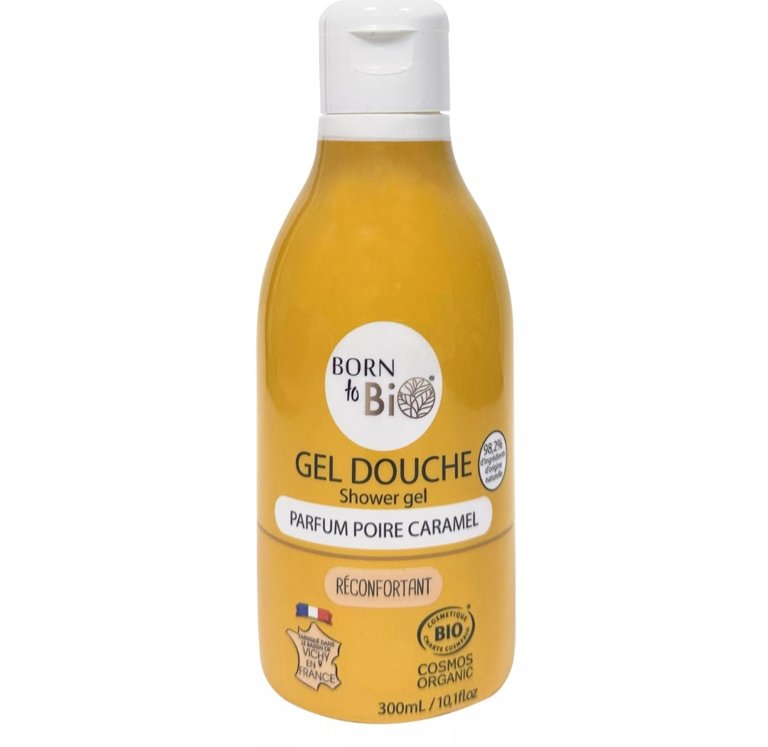 Gel douche Poire Caramel Cerfitifé Bio