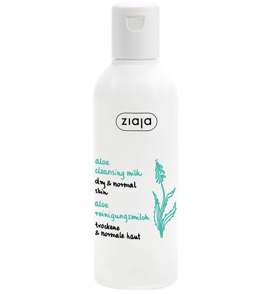 Lait Nettoyant pour Peau Sèche à l'Aloe Vera
