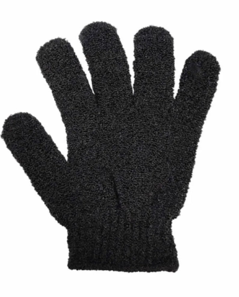 Gant de gommage Noir
