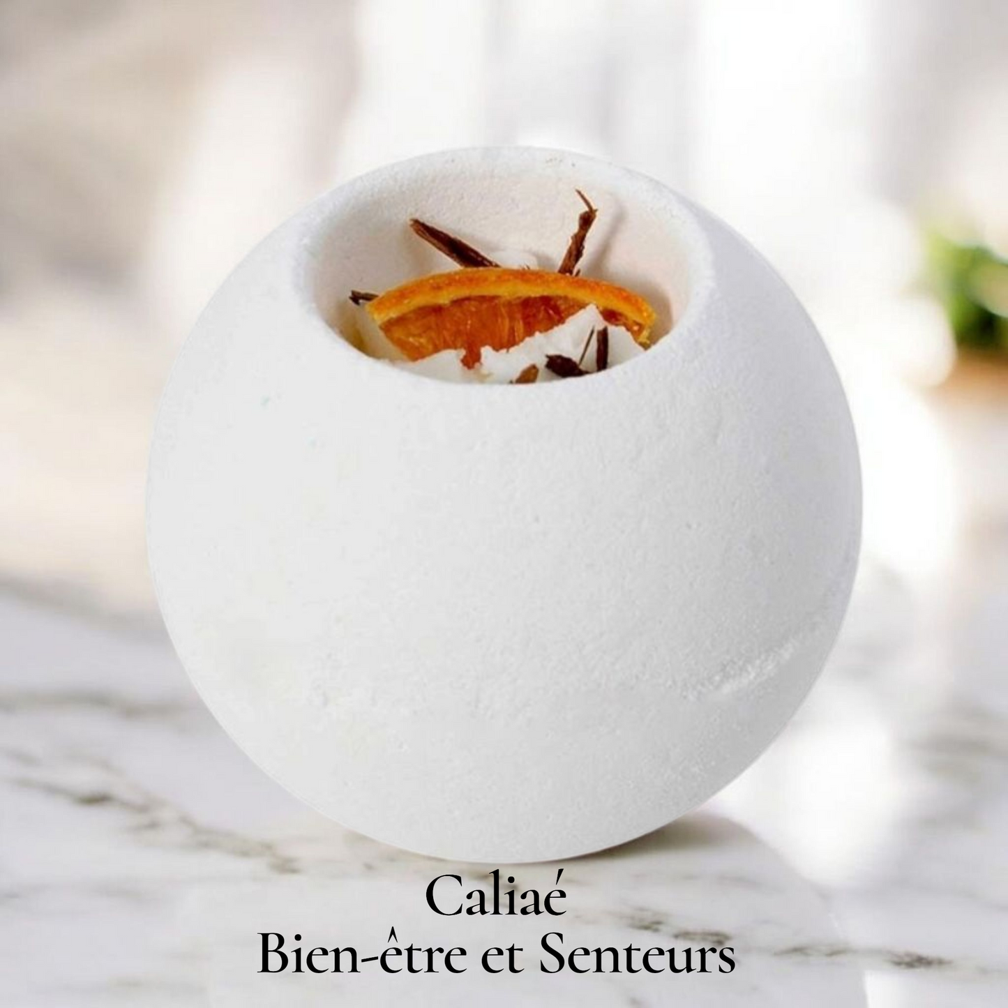 Boule effervescente 180g Orange/Cannelle