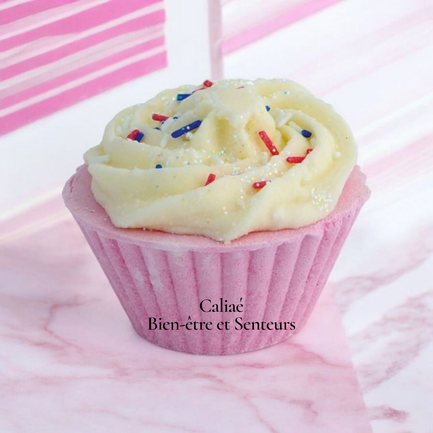 Fondant de bain cerise