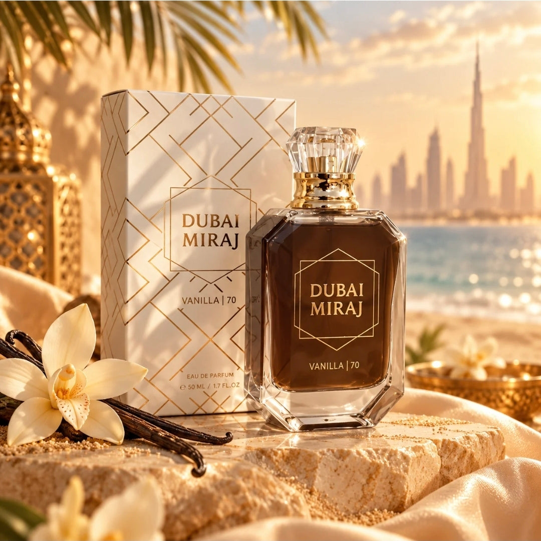 Eau de Parfum 50ML Vanilla 70 - Dubai Miraj