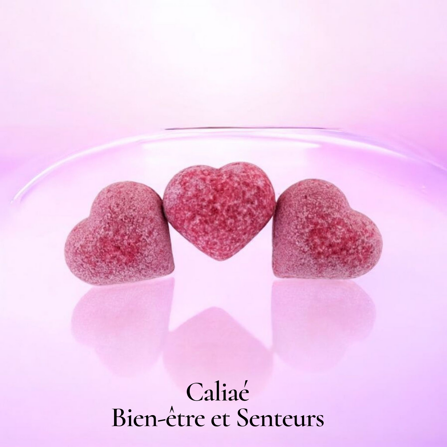 Coeur effervescent parfum "Framboise"