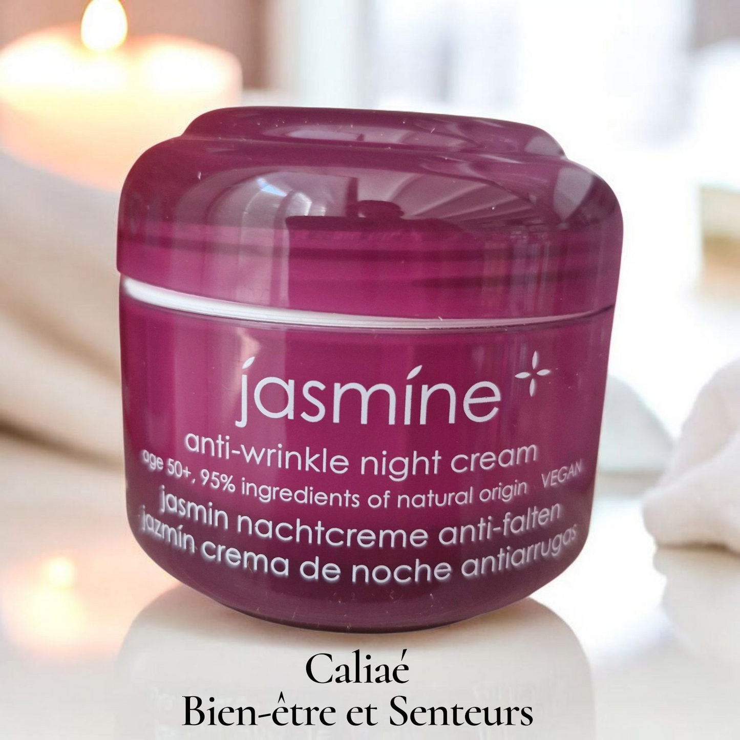 Crème de Nuit Anti-Rides au Jasmin