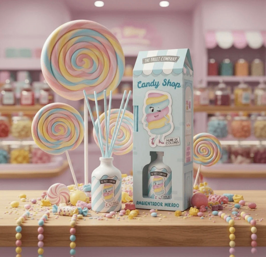 Mikado Diffuseur de Parfum Guimauve Acidulés "Candy Shop"