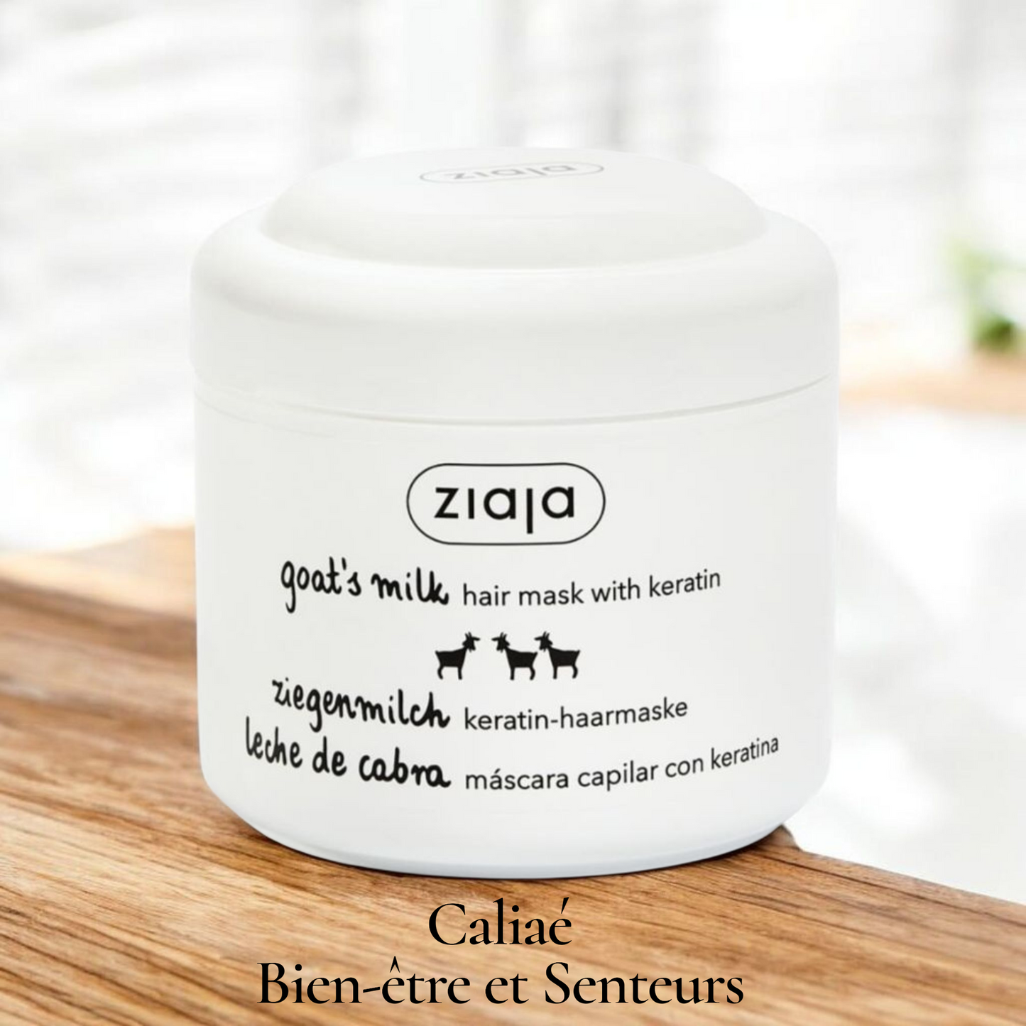 Masque Revitalisant Cheveux à la Kératine et au Lait de Chèvre