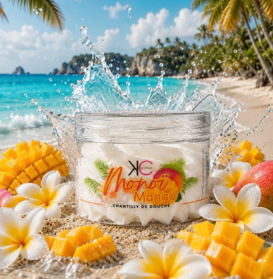 Chantilly de douche Monoï Mangue