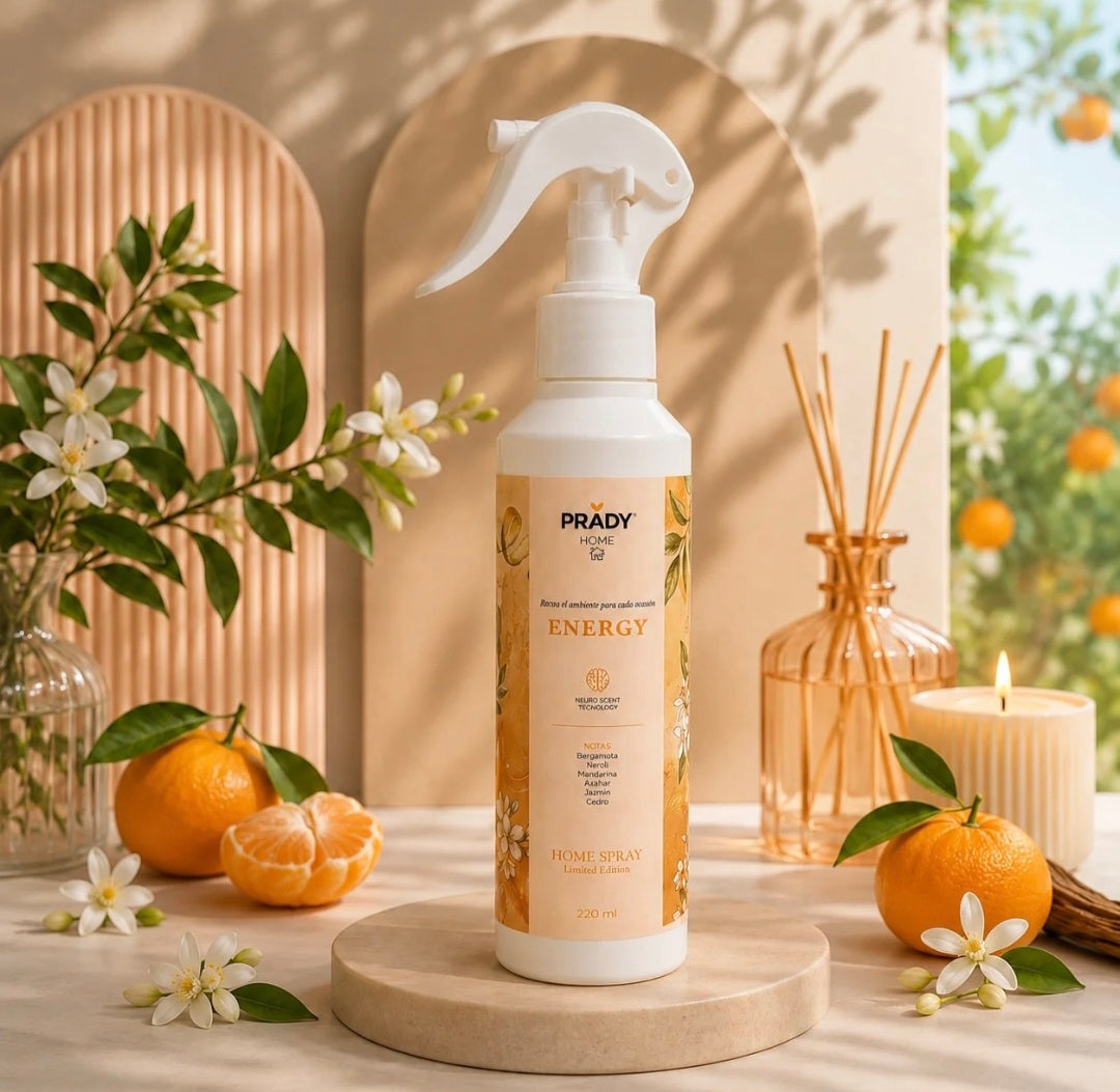 Spray d'Ambiance Maison et Tissu ENERGY
