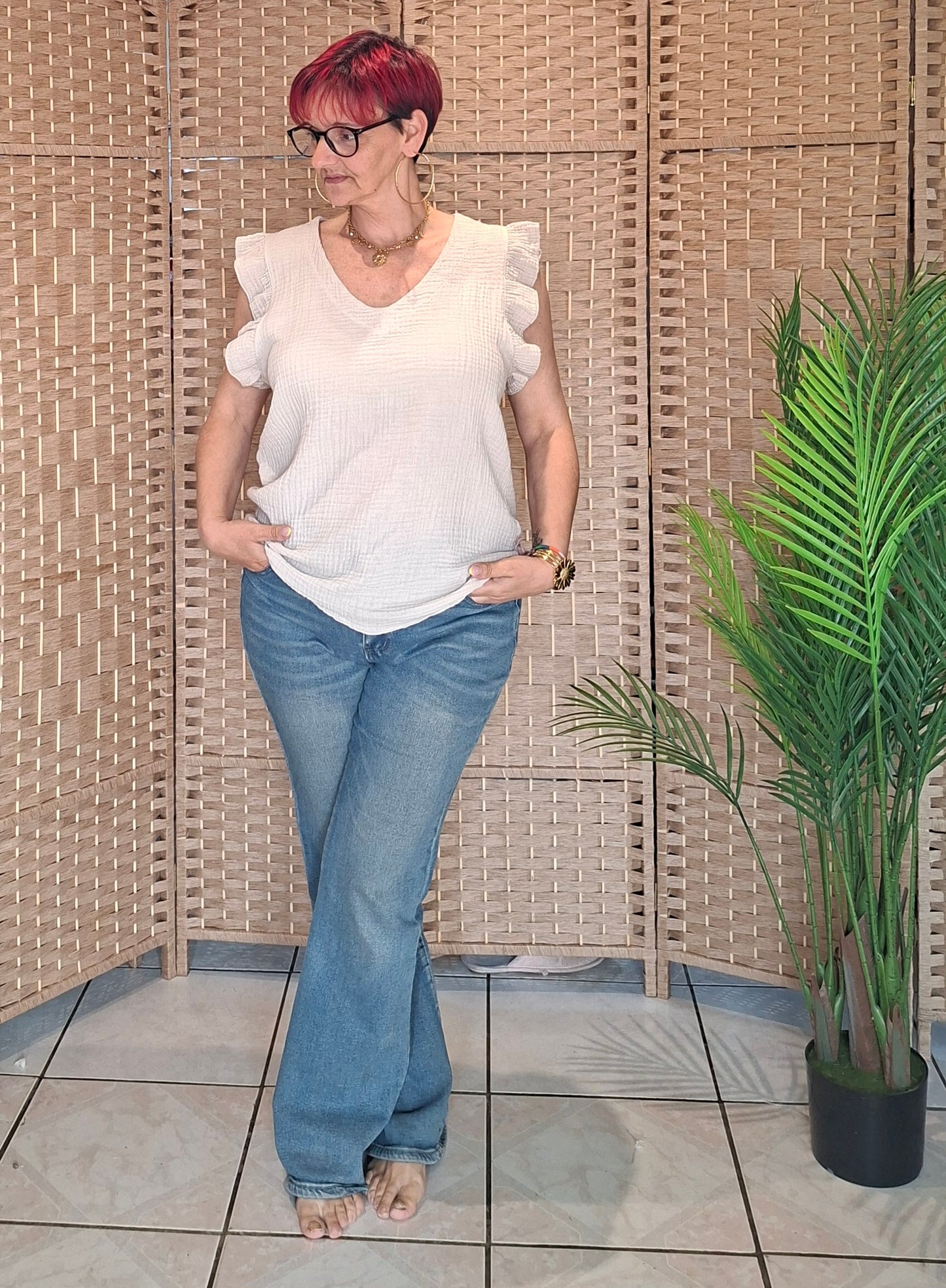 Top ANGÈLE BEIGE