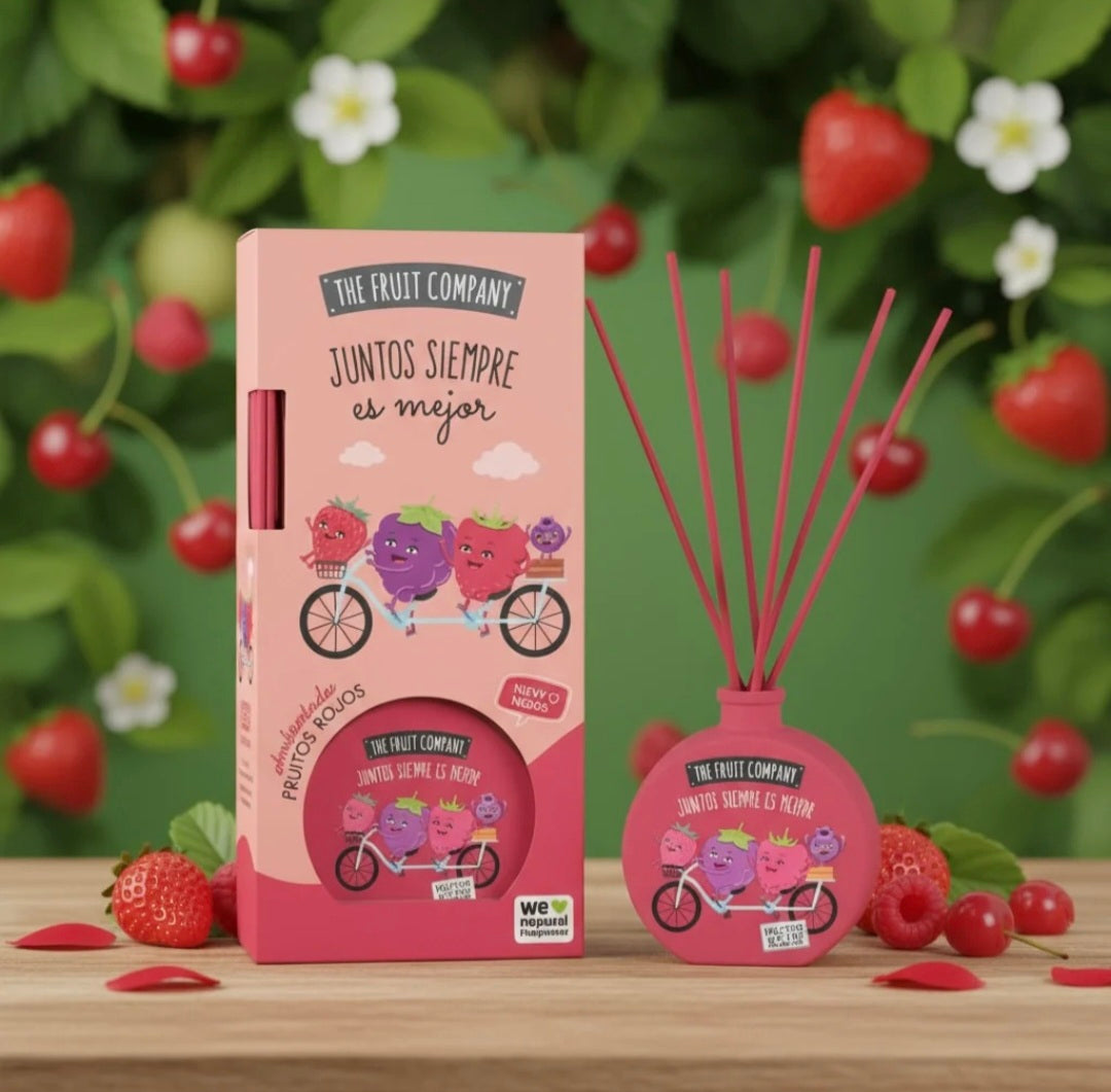 Mikado Diffuseur de Parfum Fruits rouges