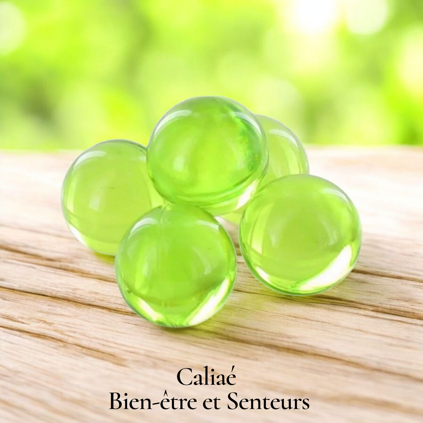 Lot de 2 perles de bain POMME