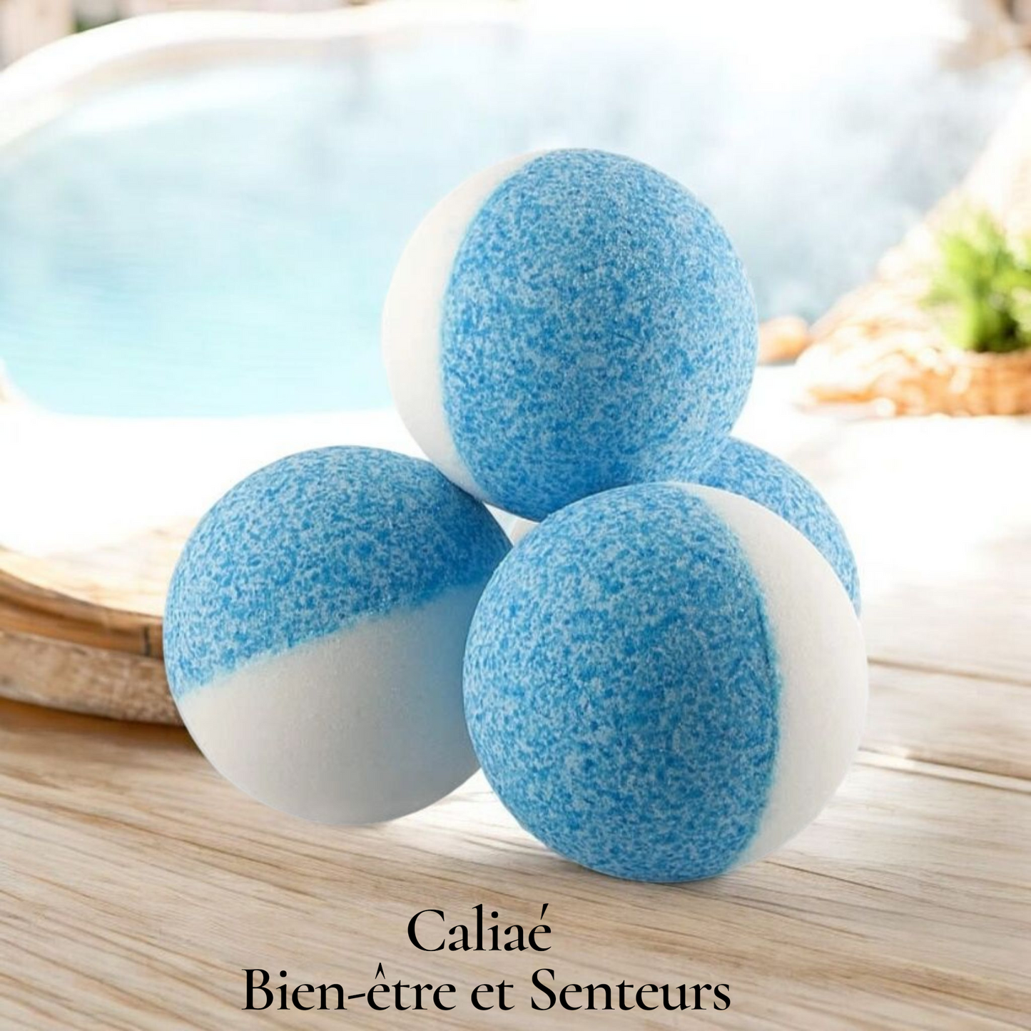 Boule effervescente parfum "Fleur de coton"