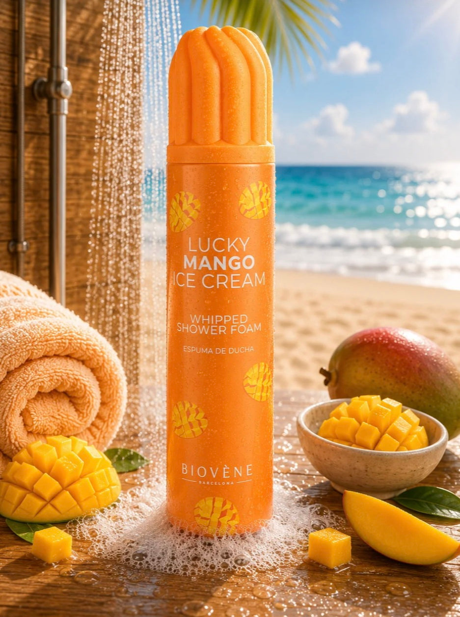 Mousse de douche glace à la Mangue exotique