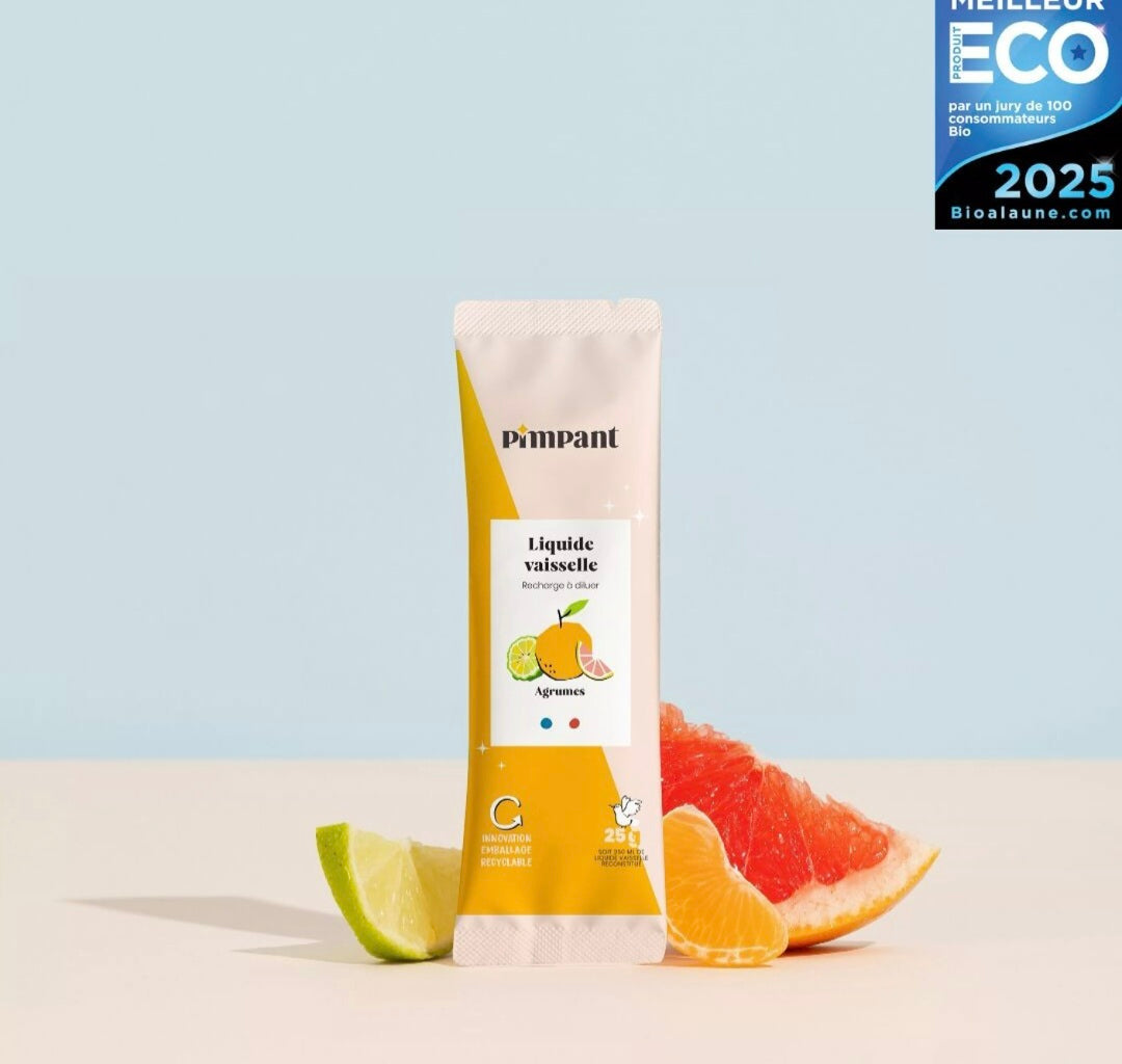 Stick Recharge Liquide Vaisselle Parfum Agrumes