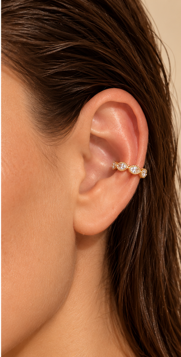 Earcuff ANNEAU DORÉ