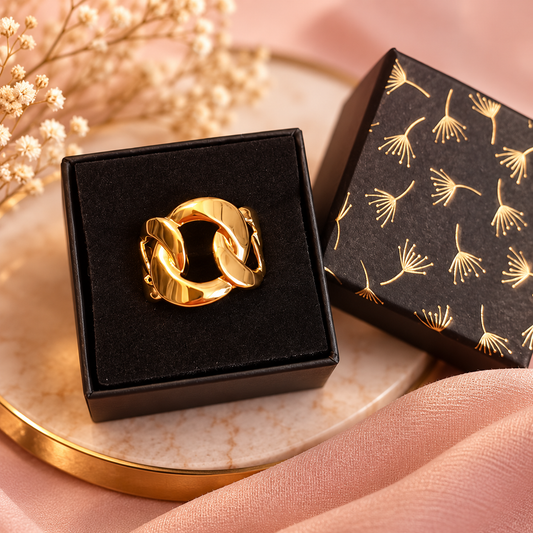 Boite cadeau BAGUE ou petites boucles d'oreilles
