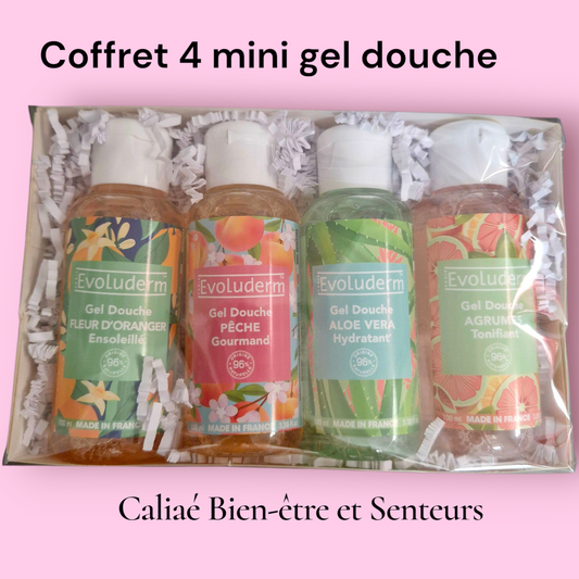 COFFRET  4 MINI GEL DOUCHE