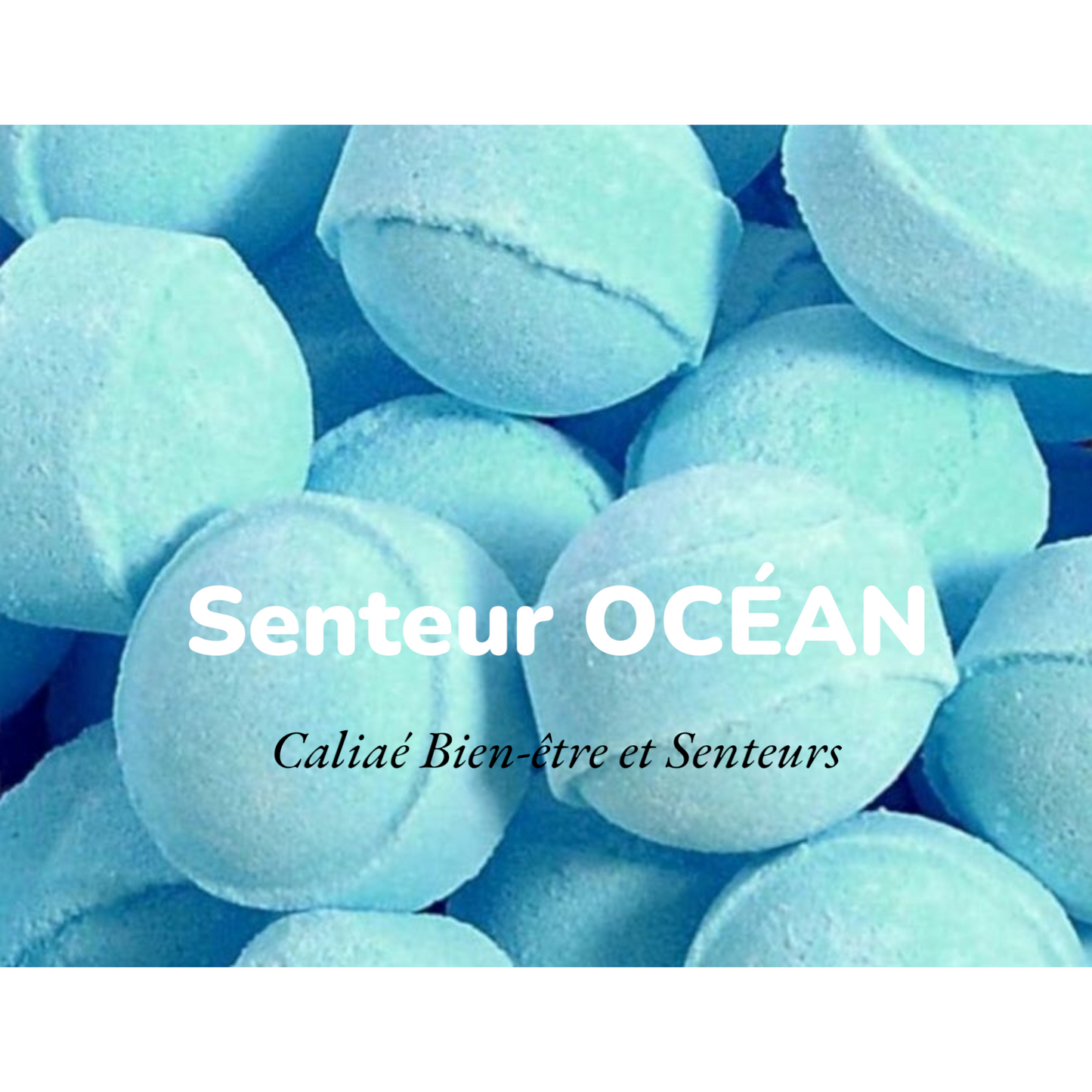 Lot de 2 Mini-billes effervescentes  OCÉAN