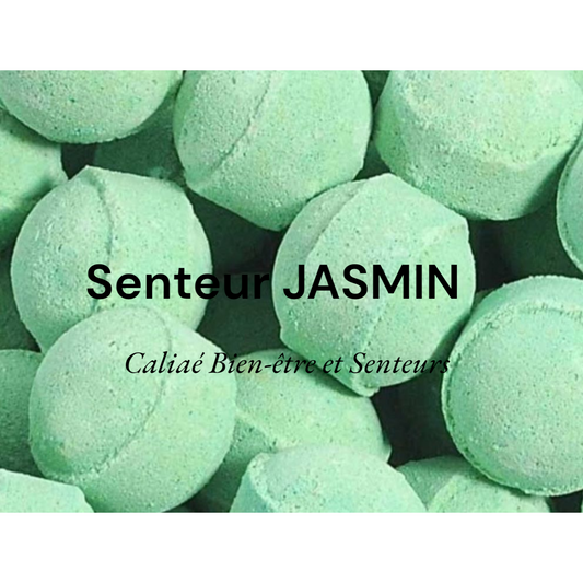 LOT DE 2 MINI BILLES EFFERVESCENTES JASMIN