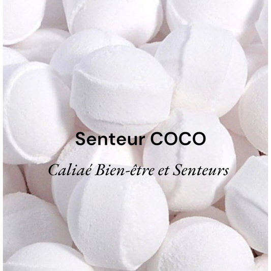 Lot de 2 Mini-billes effervescentes  COCO