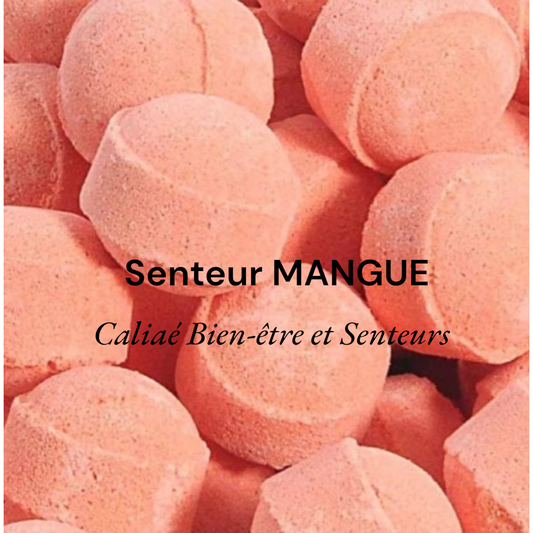 Lot de 2 Mini-billes effervescentes  MANGUE