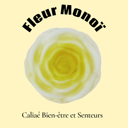Savon glycérine fleur "Monoï"