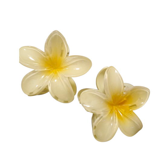 Pince à cheveux JAUNE