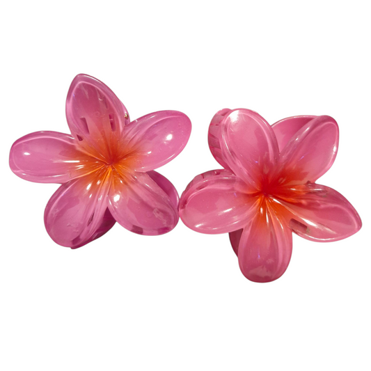 Pince à cheveux ROSE FONCE